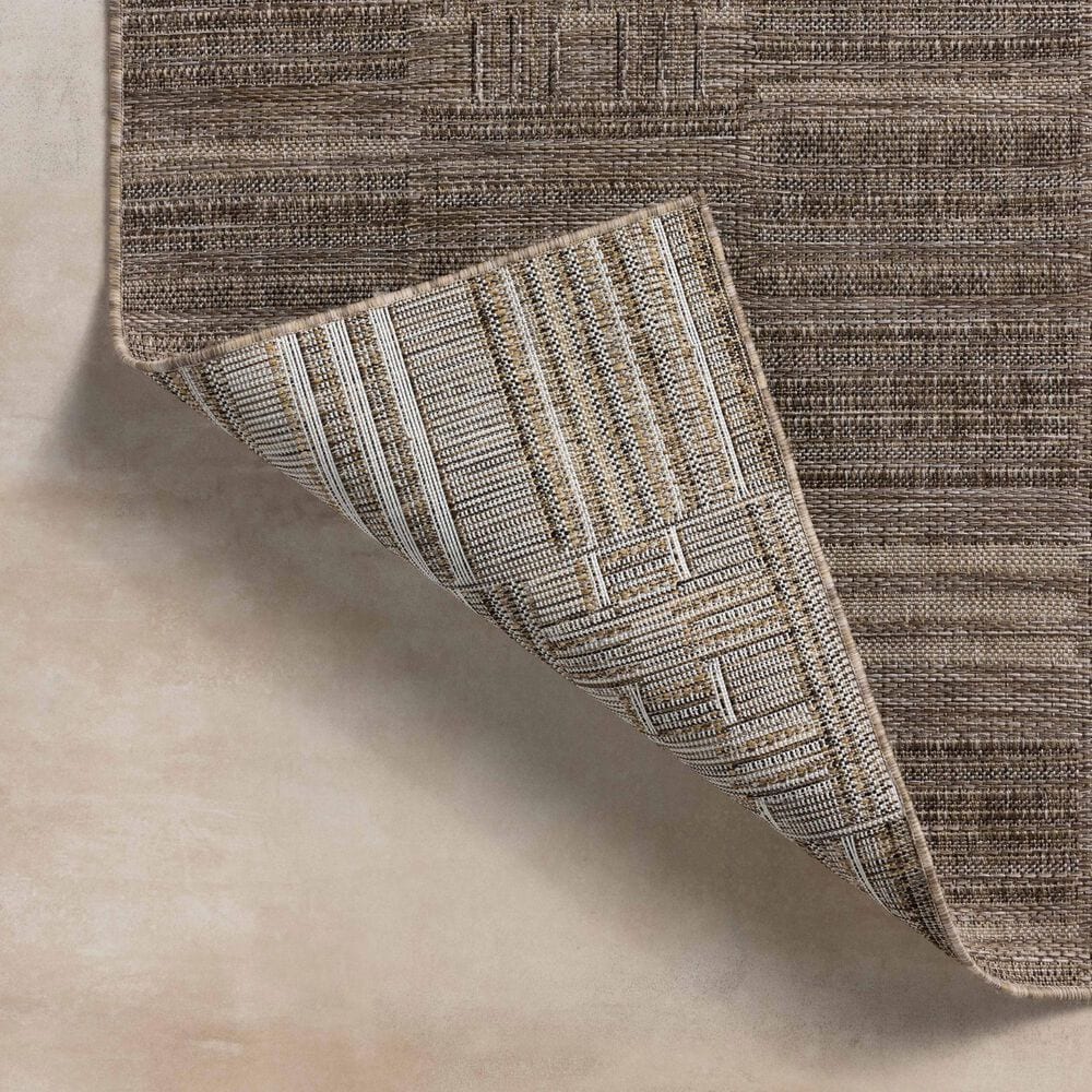 Loloi II Birch 5&#39; x 7&#39;3&quot; Natural and Beige Indoor/Outdoor Area Rug, , large
