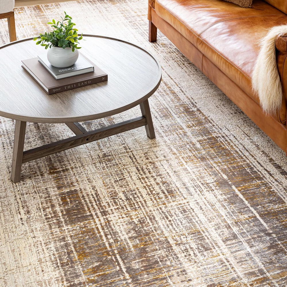 Karastan Tryst Messina 9&#39; x 12&#39; Cream Area Rug, , large