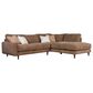 Jonathan Louis Raine 2-Piece Right-Facing Sectional with Chaise in Bardot Olive, , large