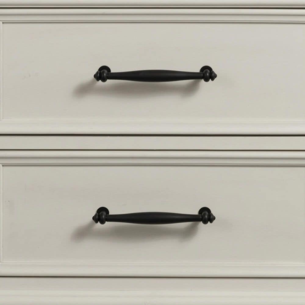 Mayberry Hill Slater Queen Storage Bed with Two Nightstands in White, , large