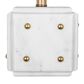 A&B Home Anita Table Lamp with Collapsible Shade in White and Gold, , large
