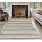 Radici USA Sondrio Light Blue 4" x 6" Area Rug, , large