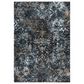 RIZZY Elite 10" x 13" Charcoal and Denim Area Rug, , large