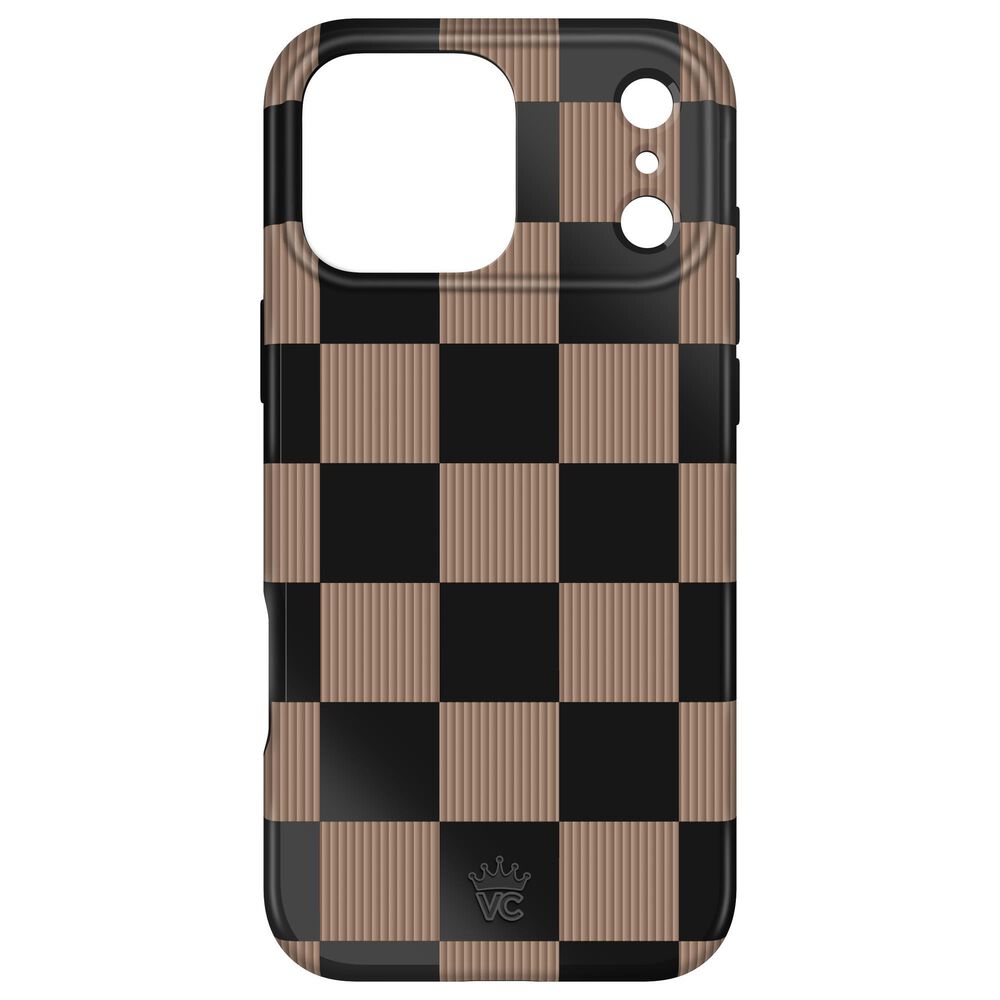 Velvet Caviar MagSafe Case For Apple iPhone 17 Pro Max Mocha Vibe Checkered, , large