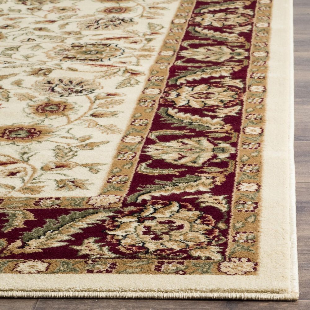 Safavieh Lyndhurst LNH215 2&#39;3&quot; x 12&#39; Ivory and Red Runner, , large