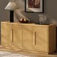 HOMLUX 70" Modern Storage TV Stand in Walnut, , large