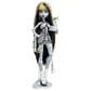 Monster High Reel Drama Cleo De Nile Doll in Black, White and Yellow, , large