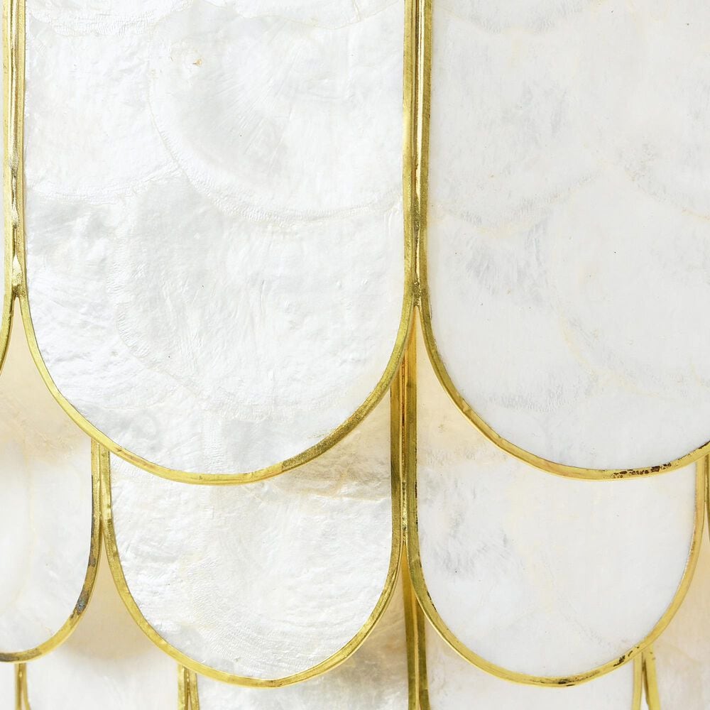 Creative Coop Gatsby 4-Tier Flush Mount in Gold, , large