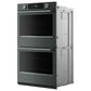 KitchenAid 2-Piece Kitchen Package with Juniper 30" Smart Double Wall Oven and Black 30" Electric Cooktop, , large