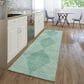 Dalyn Rug Company Trevi TV4 2"3" x 7"6" Teal Runner, , large