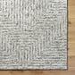 Surya Falcon Light Gray, Taupe and Dark Brown 8" x 10" Area Rug, , large