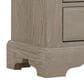Viceray Collections Heritage Mansion 3 Drawer Nightstand in Greystone, , large