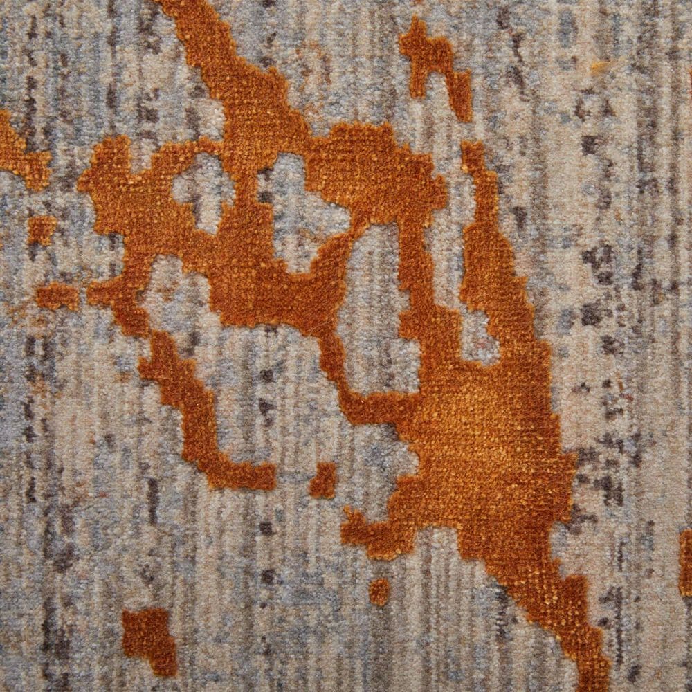 Feizy Pryor 7&#39;10&quot; x 10&#39; Copper and Multicolor Area Rug, , large