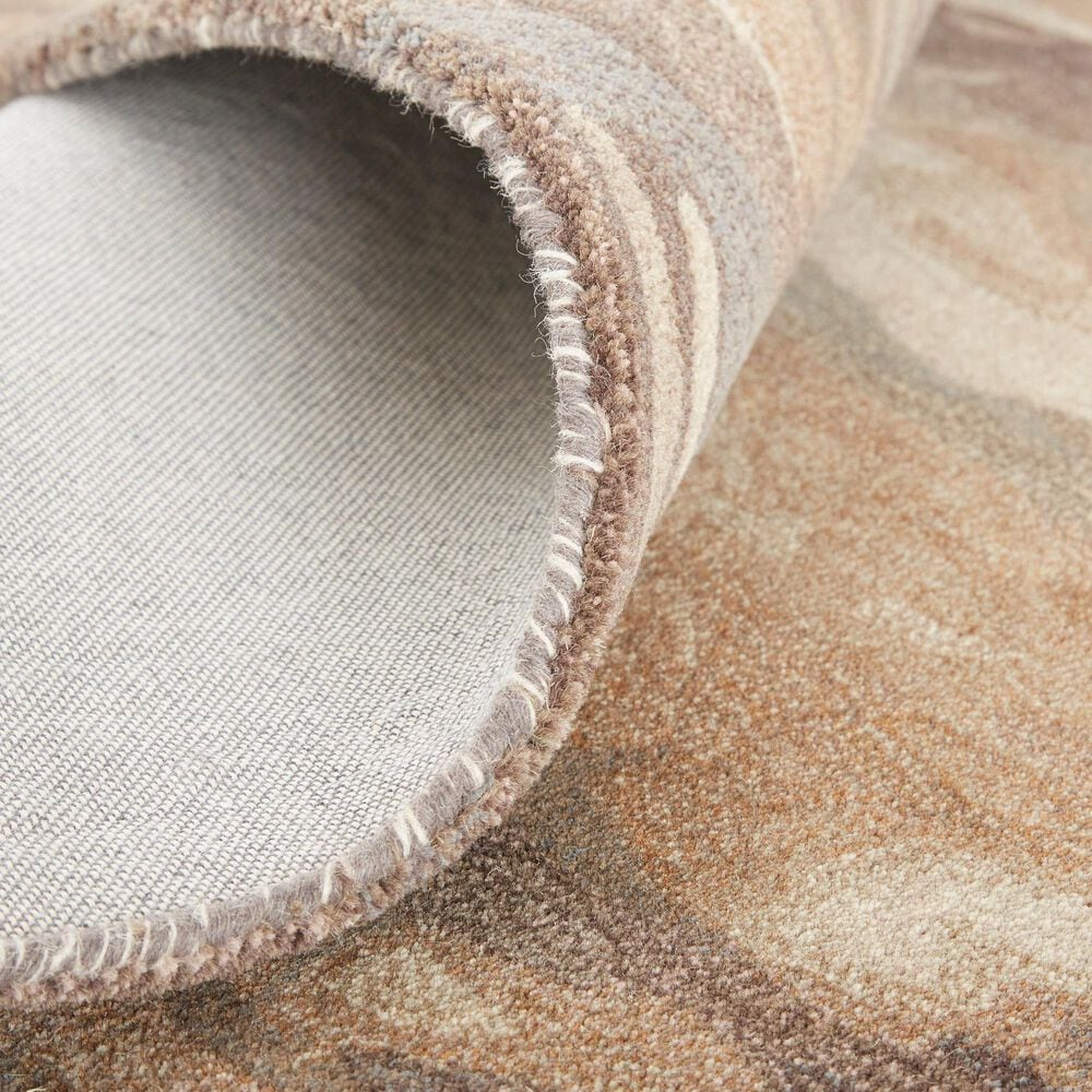 Feizy Amira 8&#39; x 10&#39; Brown Area Rug, , large