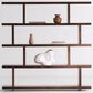 Moe"s Home Collection Miri 12-Shelf Bookcase in Brown, , large