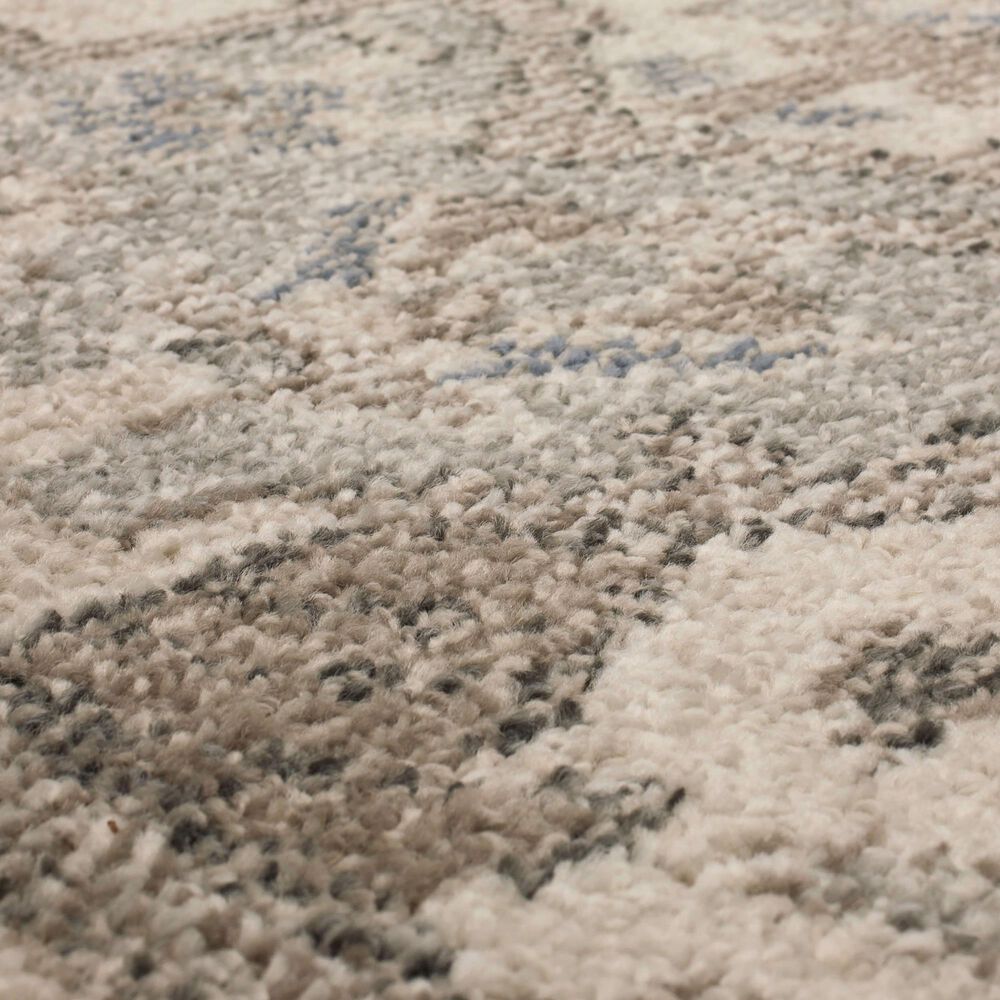 Mohawk R1113 Whimsy 5' 3" X 8' Grey Area Rug, , large