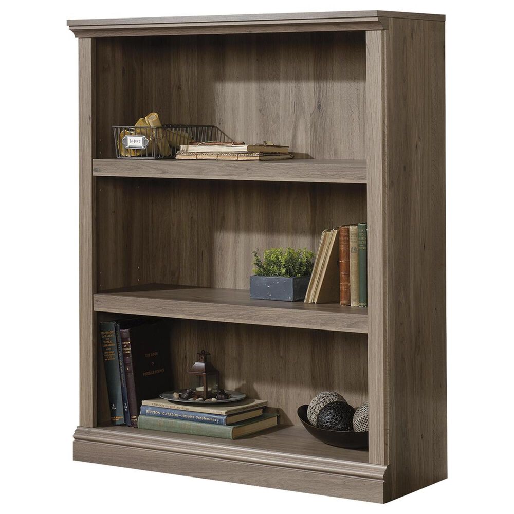 Sauder Select 3Shelf Bookcase in Salt Oak NFM