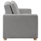 Lifestyle Solutions Tyler Convertible Sofa in Grey, , large