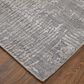 Feizy Eastfield 69A9F 3" x 5" Dark Gray Area Rug, , large