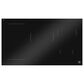 Bertazzoni 36" Induction Cooktop with Concealed Central Touch Slider Interface in Black, , large