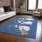 Dalyn Rug Company Wonderland WN34 Navy 5" x 7"6" Area Rug, , large