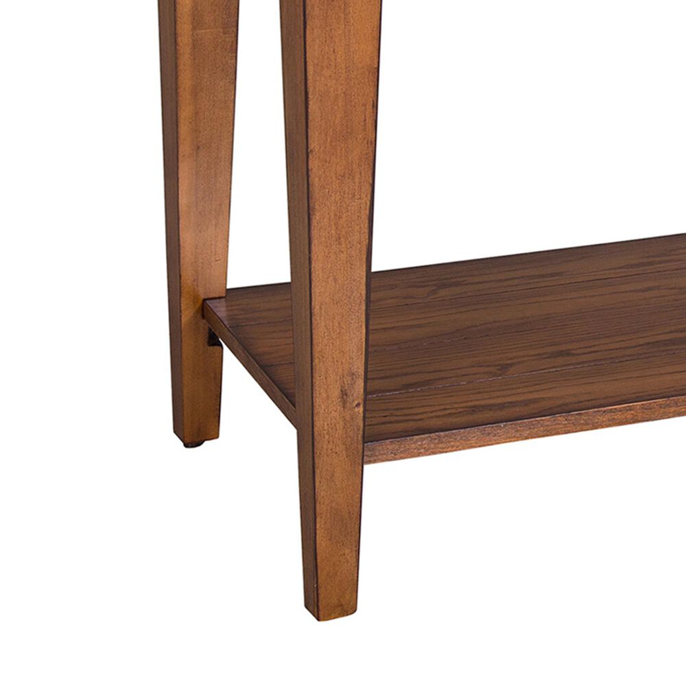 Belle Furnishings Lake House Sofa Table in Medium Brown, , large