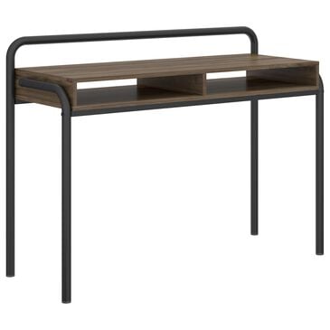 Rta Products Llc Allure Modern Classic Writing Desk in Walnut and Black, , large
