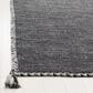 Safavieh Montauk 2"3" x 7" Grey and Black Runner, , large
