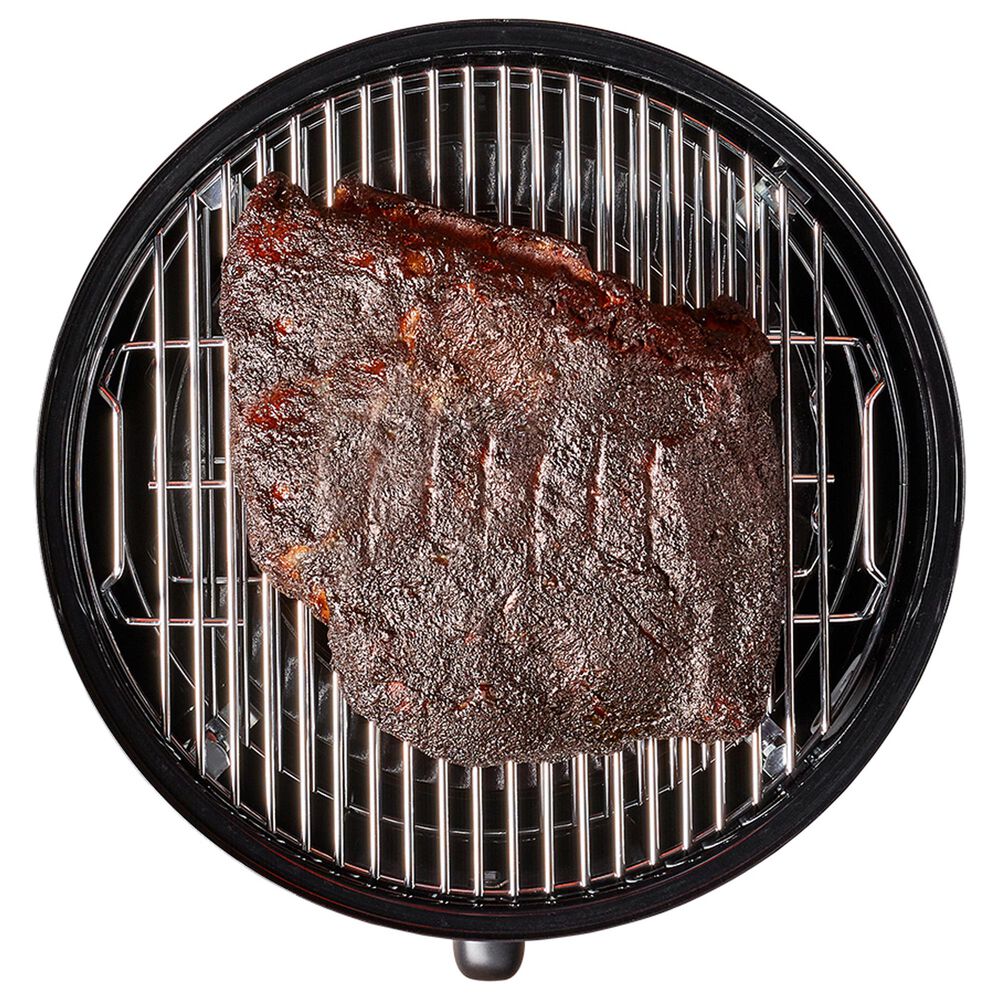 Weber 22&quot; Smokey Mountain Cooker Smoker in Black, , large