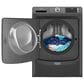 Maytag 4.8 Cu. Ft. Front Load Washer with Extra Power in Volcano Black, , large