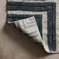 Loloi II Hagen 5"3" x 7"8" Blue and White Area Rug, , large
