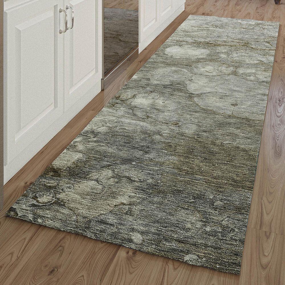 Dalyn Rug Company Trevi TV7 2&#39;3&quot; x 7&#39;6&quot; Taupe Runner, , large
