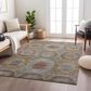 Dalyn Rug Company Karaj KJ6 5" x 7"6" Paprika Indoor/Outdoor Area Rug, , large