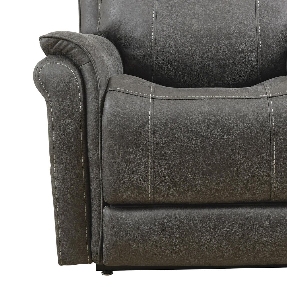 Signature Design by Ashley Lorreze Power Lift Recliner with Heat and Massage in Steel, , large