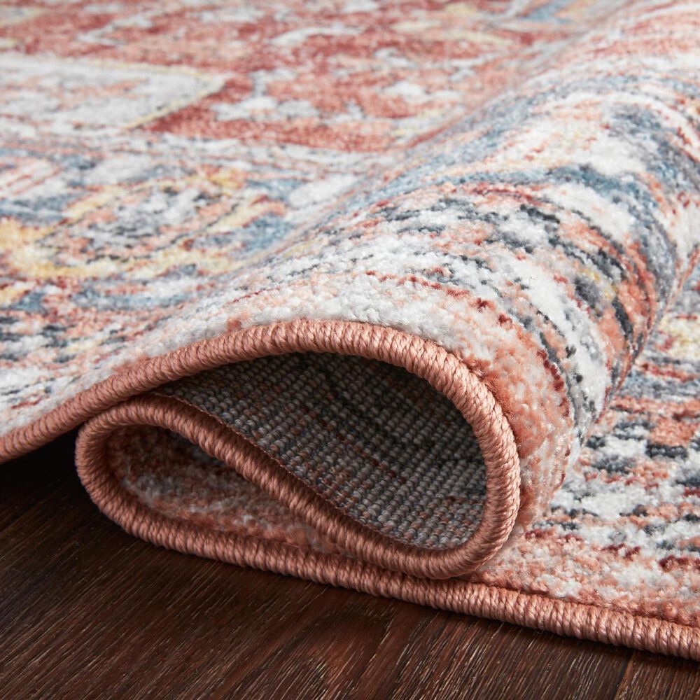 Loloi II Cassandra CSN-01 2&#39;6&quot; x 4&#39; Rust and Multicolor Area Rug, , large