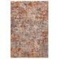 Surya Mirabel 5" x 7"5" Peach, Orange, Cream, Brown, Saffron and Denim Area Rug, , large