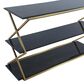 Blue River Westlake Console Table in Brushed Gold, , large
