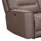 Simeon Collection Lawson Power Reclining Zero Gravity Sofa with Drop Down Table in Sydney Brunette, , large