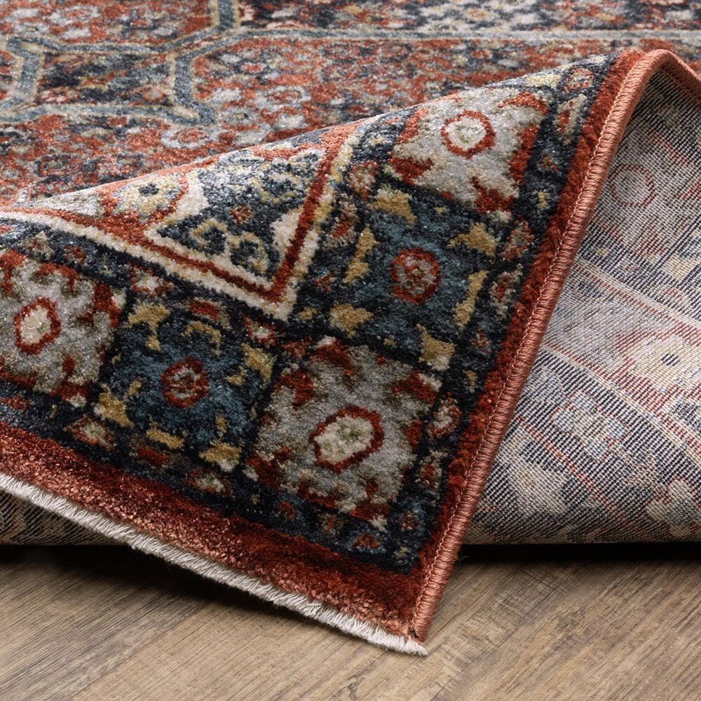 Oriental Weavers Eliana Red and Multicolor 3&#39;3&quot; x 5&#39; Area Rug, , large