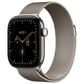Apple Watch Series 12 (GPS + Cellular) 42mm Natural Titanium Case with Natural Milanese Loop and 2-Year AppleCare+, , large