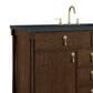 James Martin Kinnsden 48" Single Bathroom Vanity in Sable Oak with 3 cm Charcoal Soapstone Silestone Top and Rectangular Sink, , large
