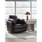 Ashley ModMax II Manual Swivel Glider Recliner in Black, , large