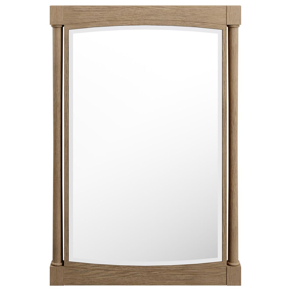 James Martin Kinnsden 26" Rectangular Mirror in Weathered Oak, , large