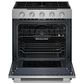 KitchenAid 2-Piece Kitchen Package with 30" Slide-In Smart Gas Range and 30" Over-the-Range Microwave Oven in PrintShield Stainless Steel, , large