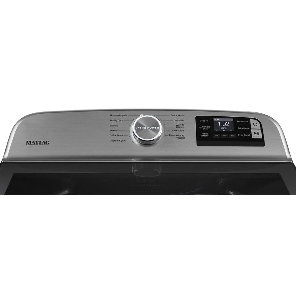 Maytag 4.7 Cu. Ft. Top Load Washer with Agitator in Metallic Slate, , large