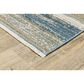 Oriental Weavers Bauer Abstract Stripes 2"3" x 7"6" Blue Runner, , large