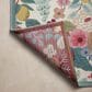 Rifle Paper Co Perennial Garden Party 3"11" x 5"11" Rose and Multicolor Area Rug, , large