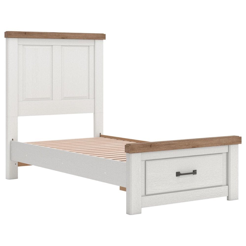 Ashley Savonport Twin Storage Bed with Dresser and Nightstand, , large