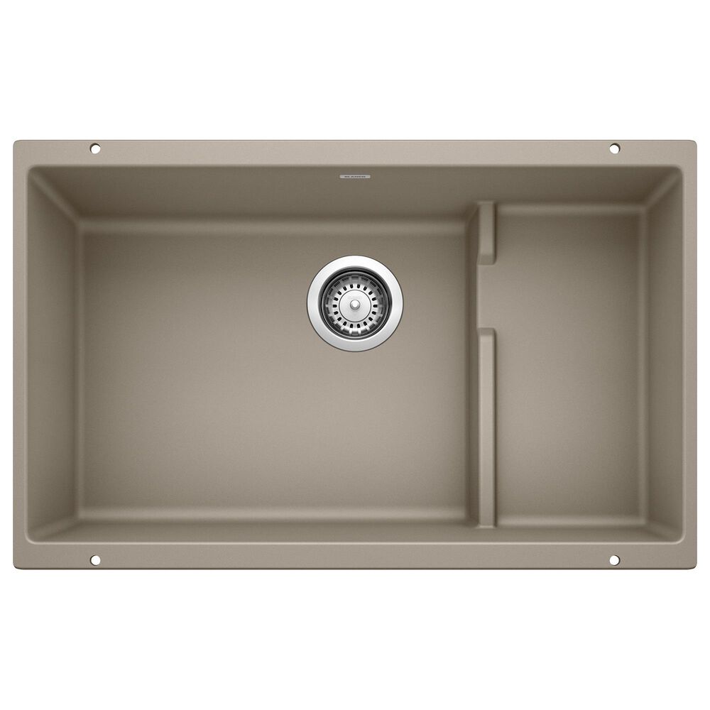 Blanco Precis 29" Cascade Super Single Kitchen Sink with Colander in Truffle, , large