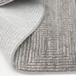 Central Oriental Clearwater Barris 5" x 7"6" Oyster and Ghost Area Rug, , large